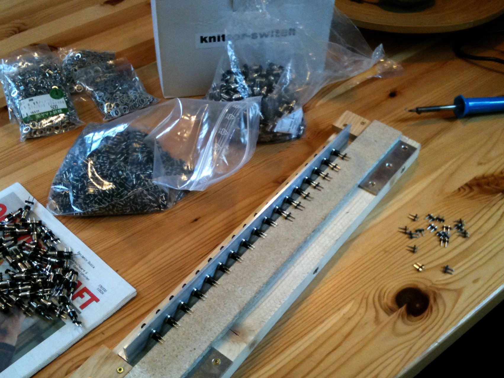 Prototyp des Konfigurators im Bau
